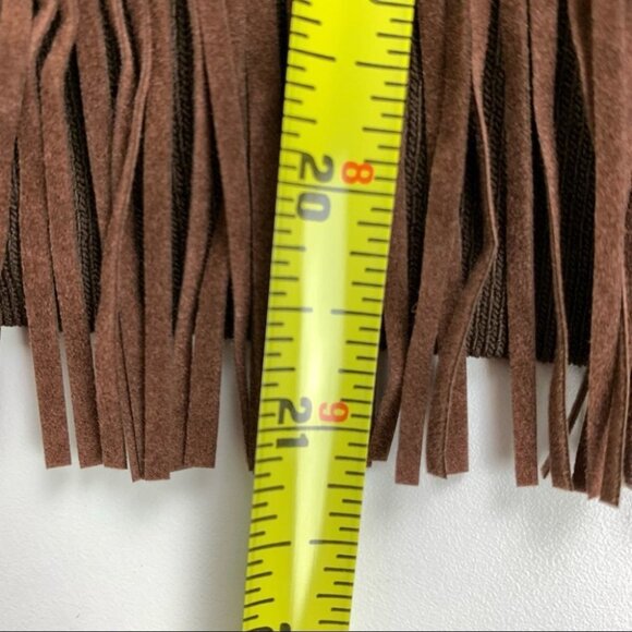 Joseph A Brown ¾ Sleeve Knit Sweater with Fringe size M - Picture 5 of 6